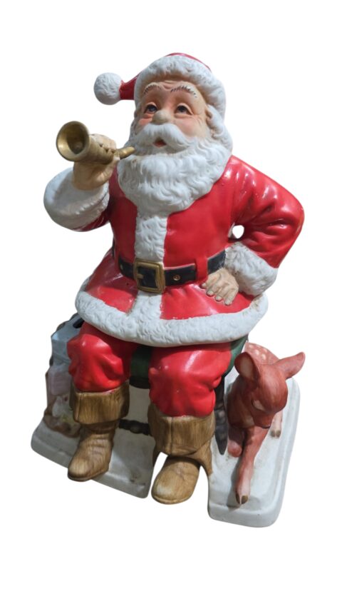 Antigo grande noel de porcelana