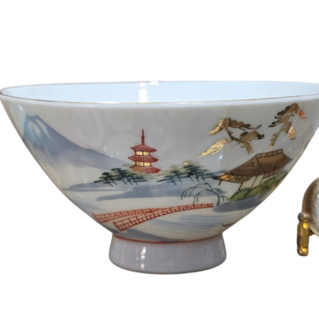 Bowl em Porcelana japonesa Sakura