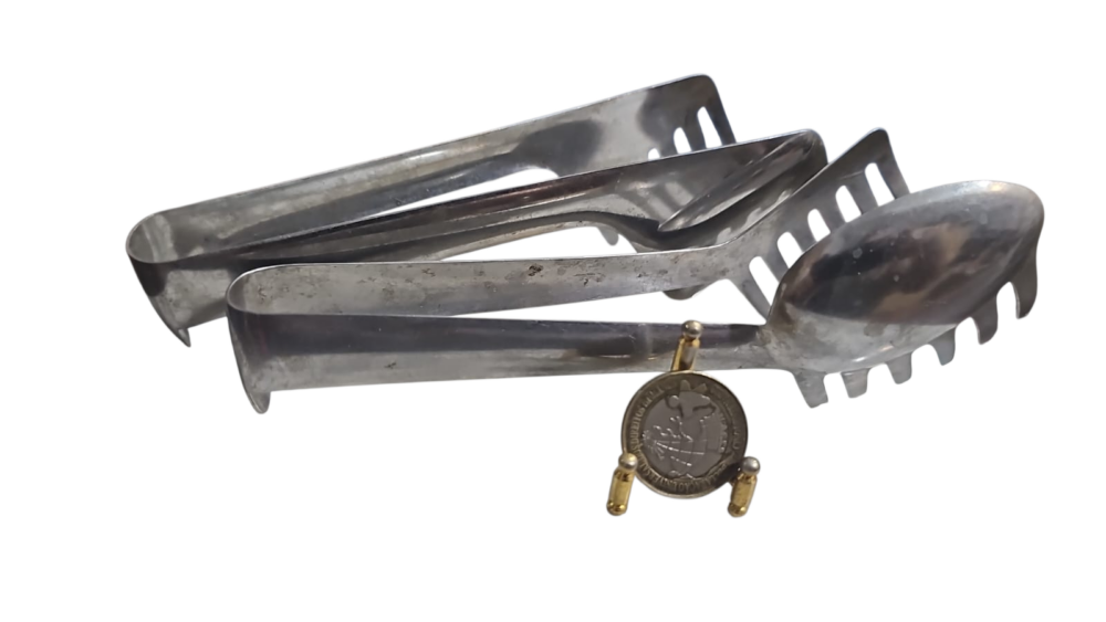 Par de pegadores inox