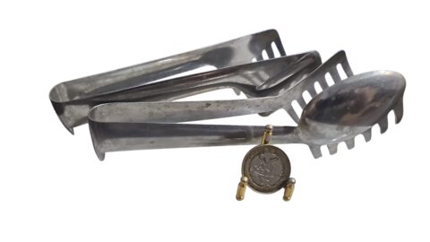Par de pegadores inox