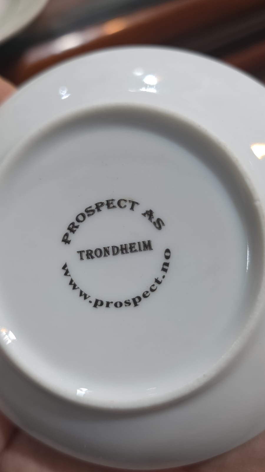 Trio de pratos de porcelana - Imagem 6