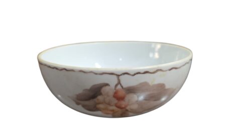 Saladeira de porcelana pintada a mão, bela arte