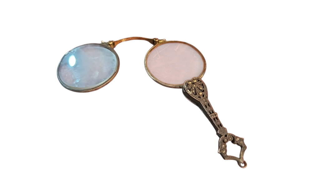 Pince-nez antigo e raro, provavelmente francês