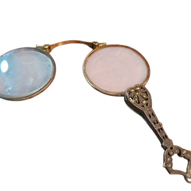 Pince-nez antigo e raro, provavelmente francês
