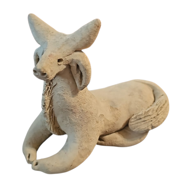 Escultura de cerâmica