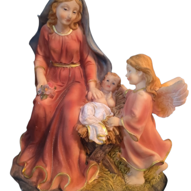 Grande escultura de resina
