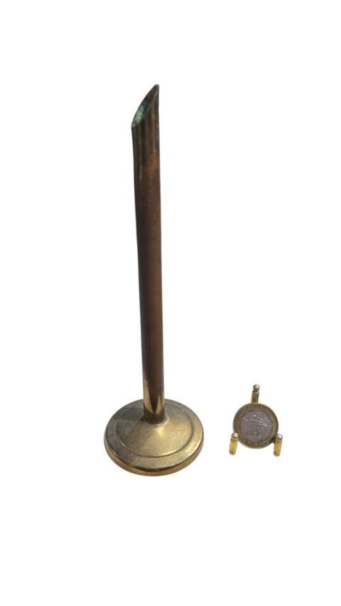 Elegante Solifleur em dourado metal