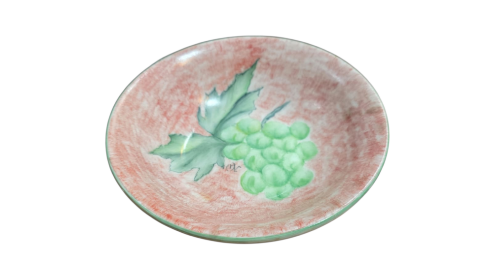 Bowl de porcelana pintado a mão, bela arte