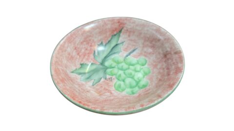 Bowl de porcelana pintado a mão, bela arte