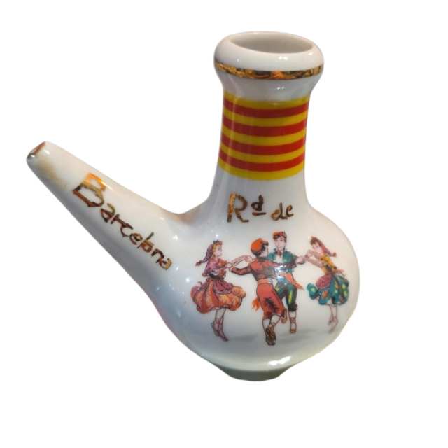Porcelana espanhola com bela arte