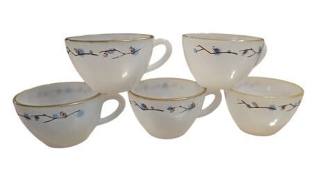 Conjunto de xícaras de café opalina Termo-rey