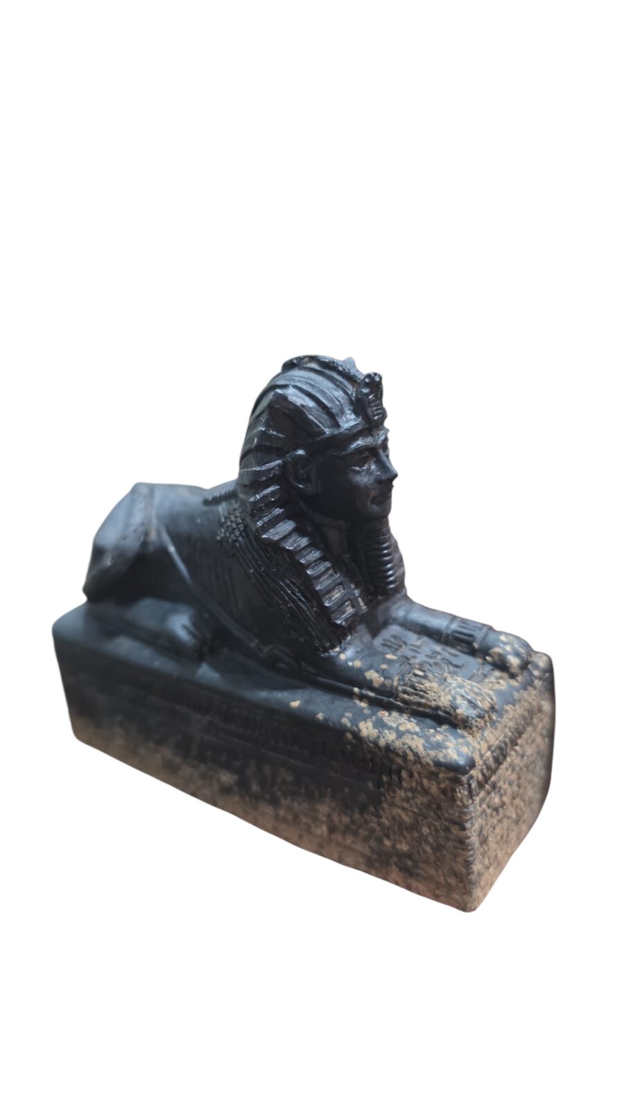 Escultura egípcia de resina, boa qualidade