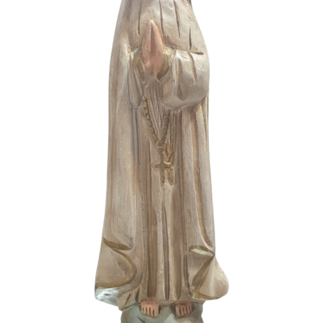 Belíssima e antiga arte sacra entalhada em madeira