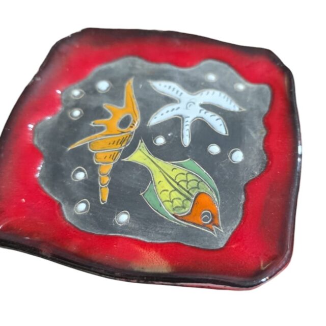 Pinga joias artesanal de cerâmica