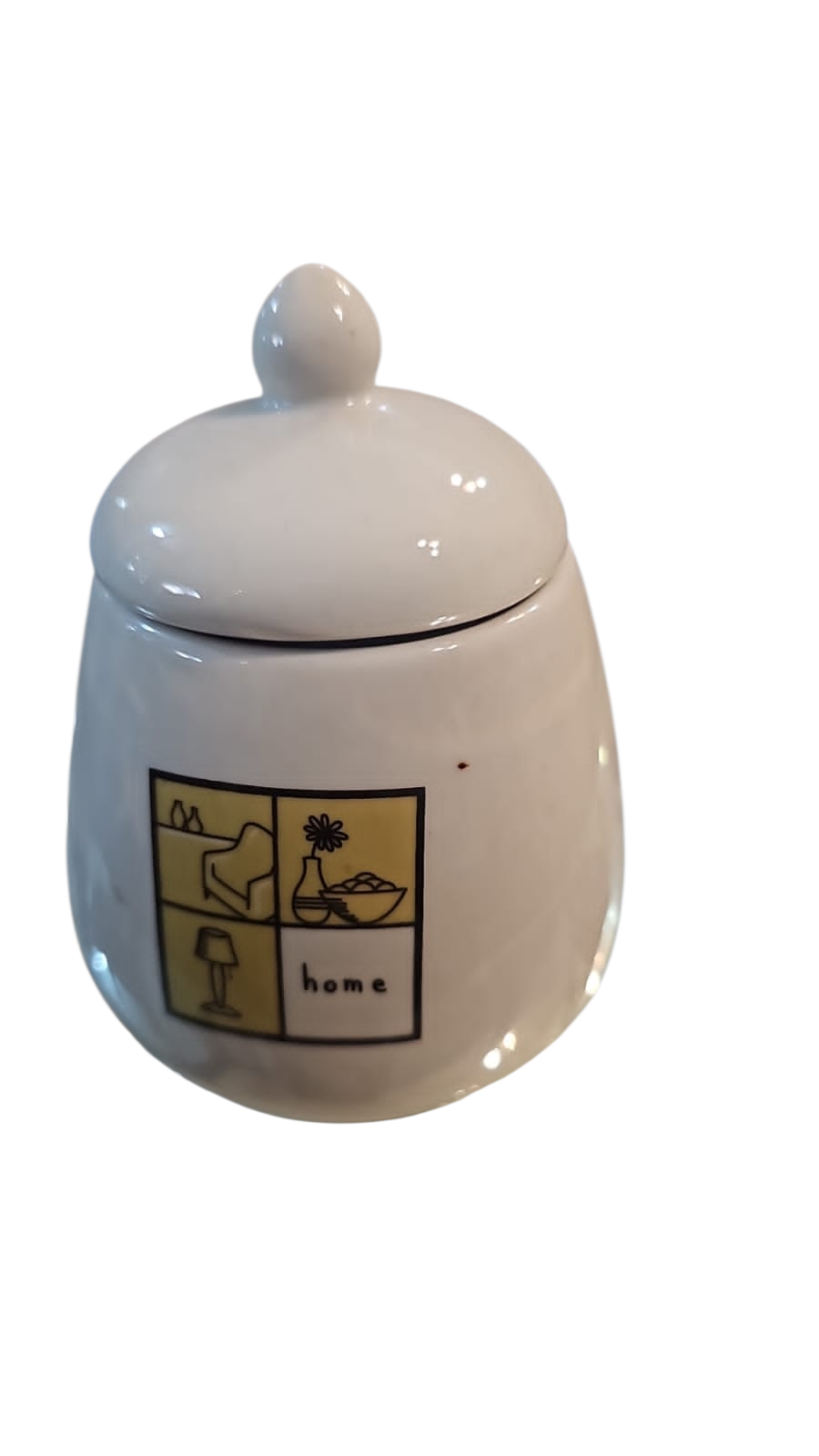 Pote de porcelana