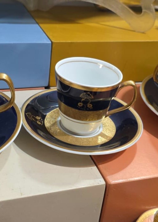 Elegante xícara de café da manufatura Steatita, edição especial - Imagem 2