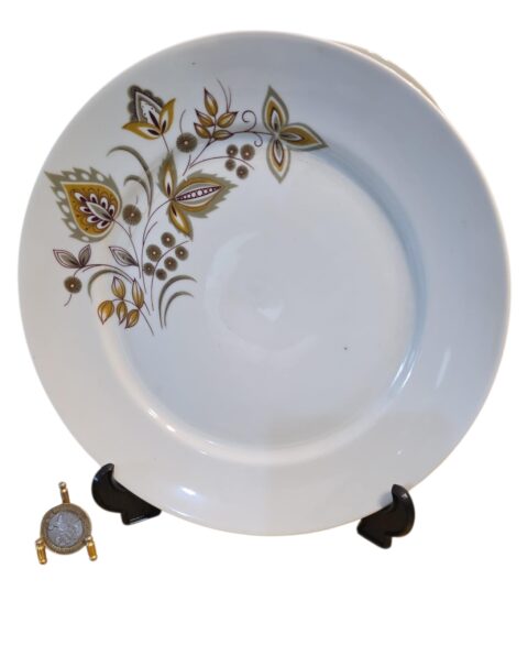 Antigo prato de porcelana