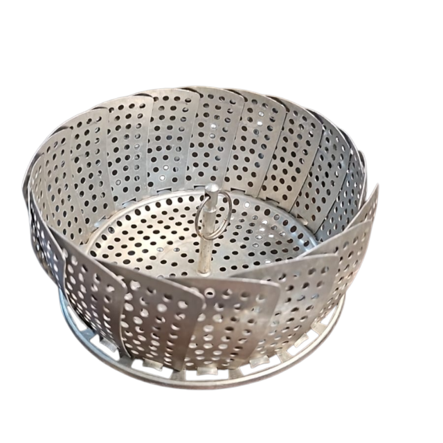 Cesto para cozinhar no vapor.