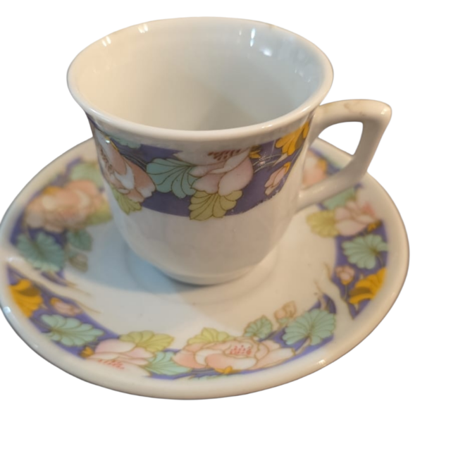 Xícara de café em porcelana chinesa
