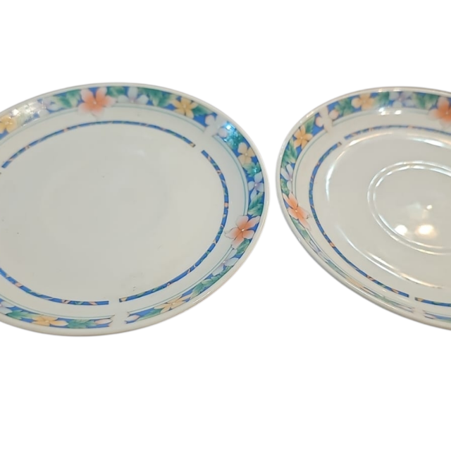 Par de pires de chá porcelana chinesa