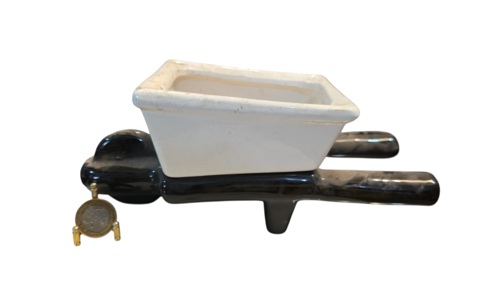 Antigo Cachepot de louça