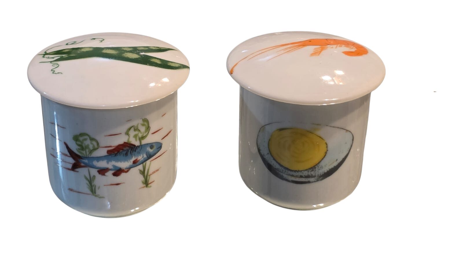 Par de potiches em porcelana, Schmidt