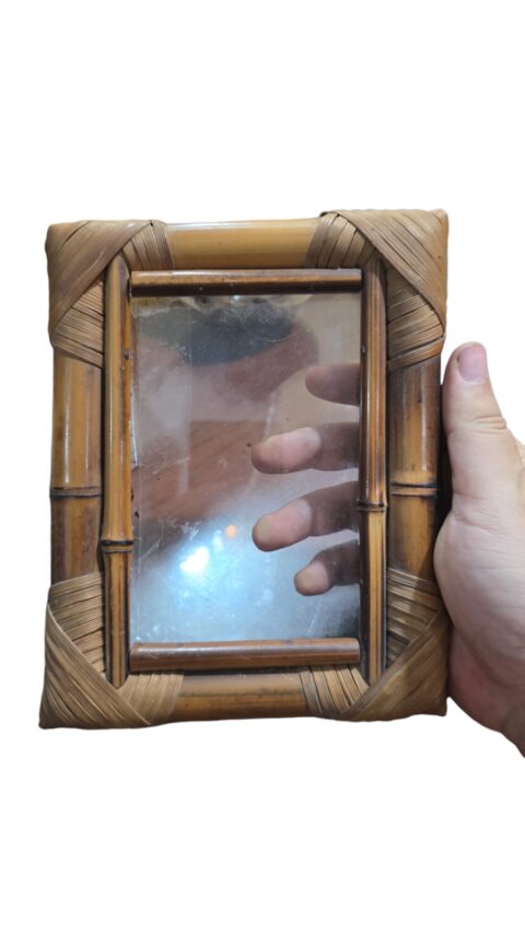 Porta retrato de bambu