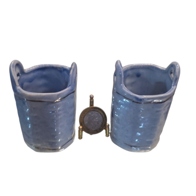 Cestas floreiras antigas de porcelana