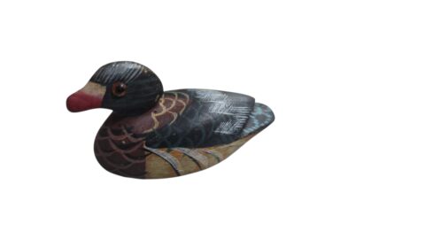 Pato selvagem de madeira