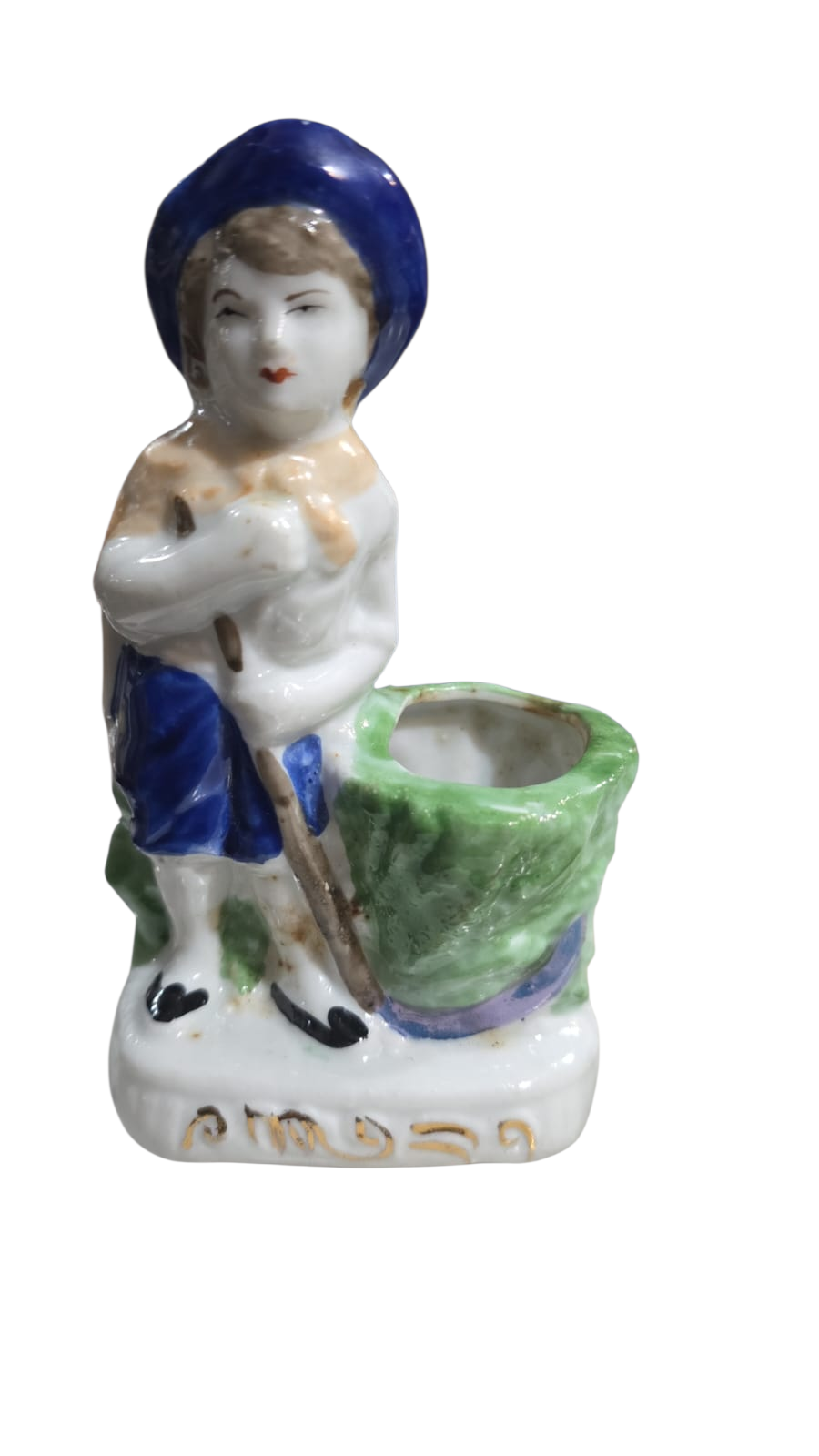 Floreira de porcelana, provavelmente alemã