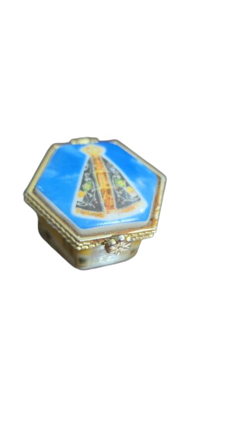 Potiche sacro de porcelana