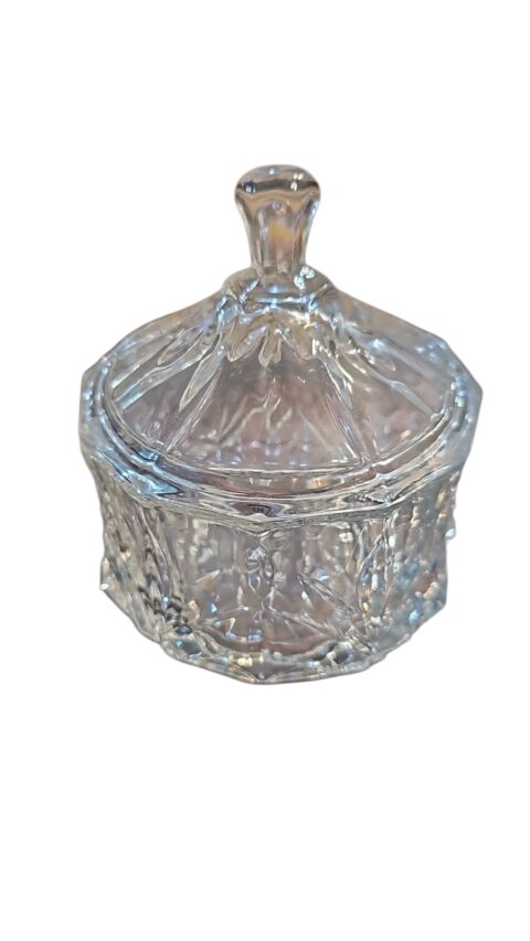 Elegante potiche de cristal