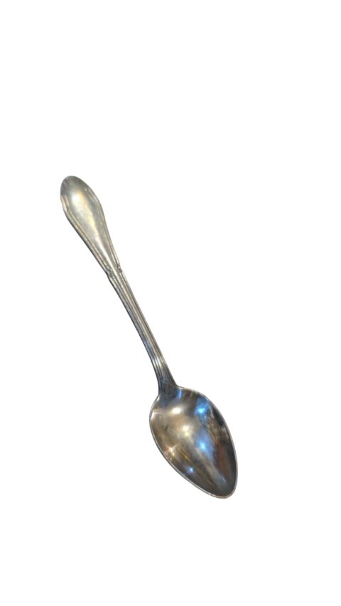 Colher espessurada a prata