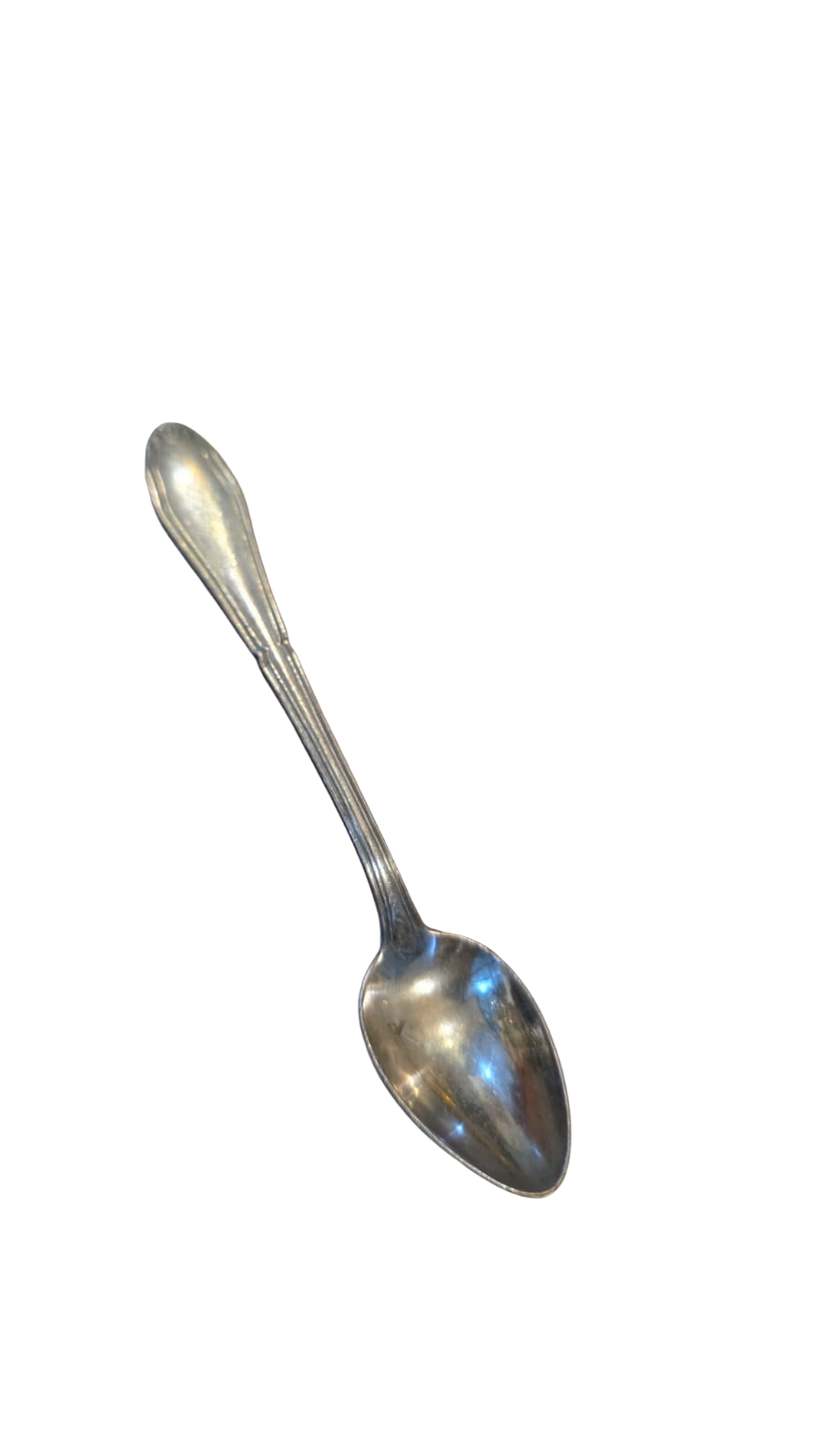 Colher espessurada a prata