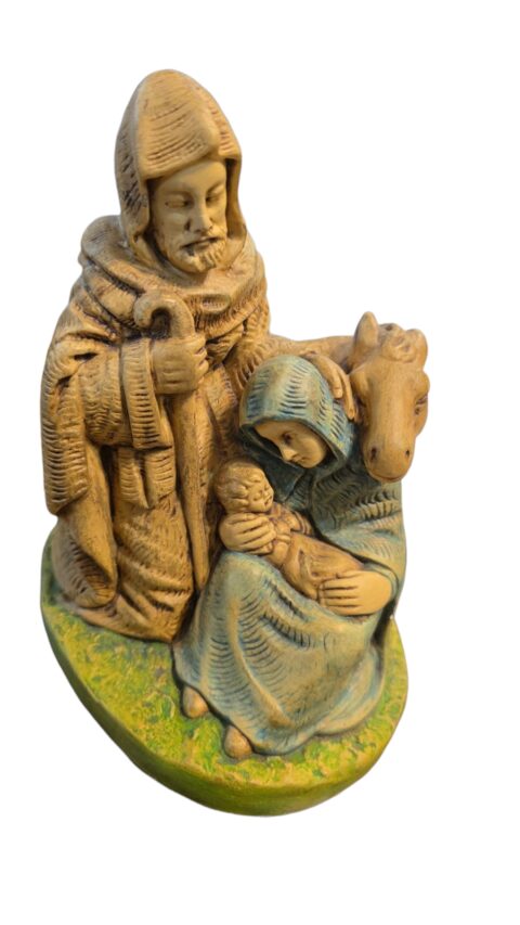 Sagrada família de gesso