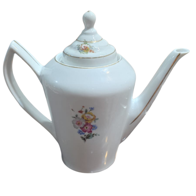 Antigo bule de porcelana Pozzani