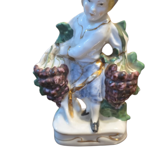 Escultura antiga de porcelana Vieira de Castro