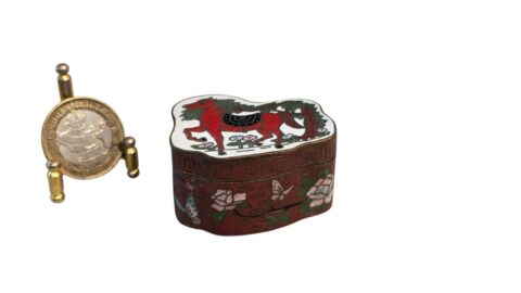 Antigo potiche de cloisonné