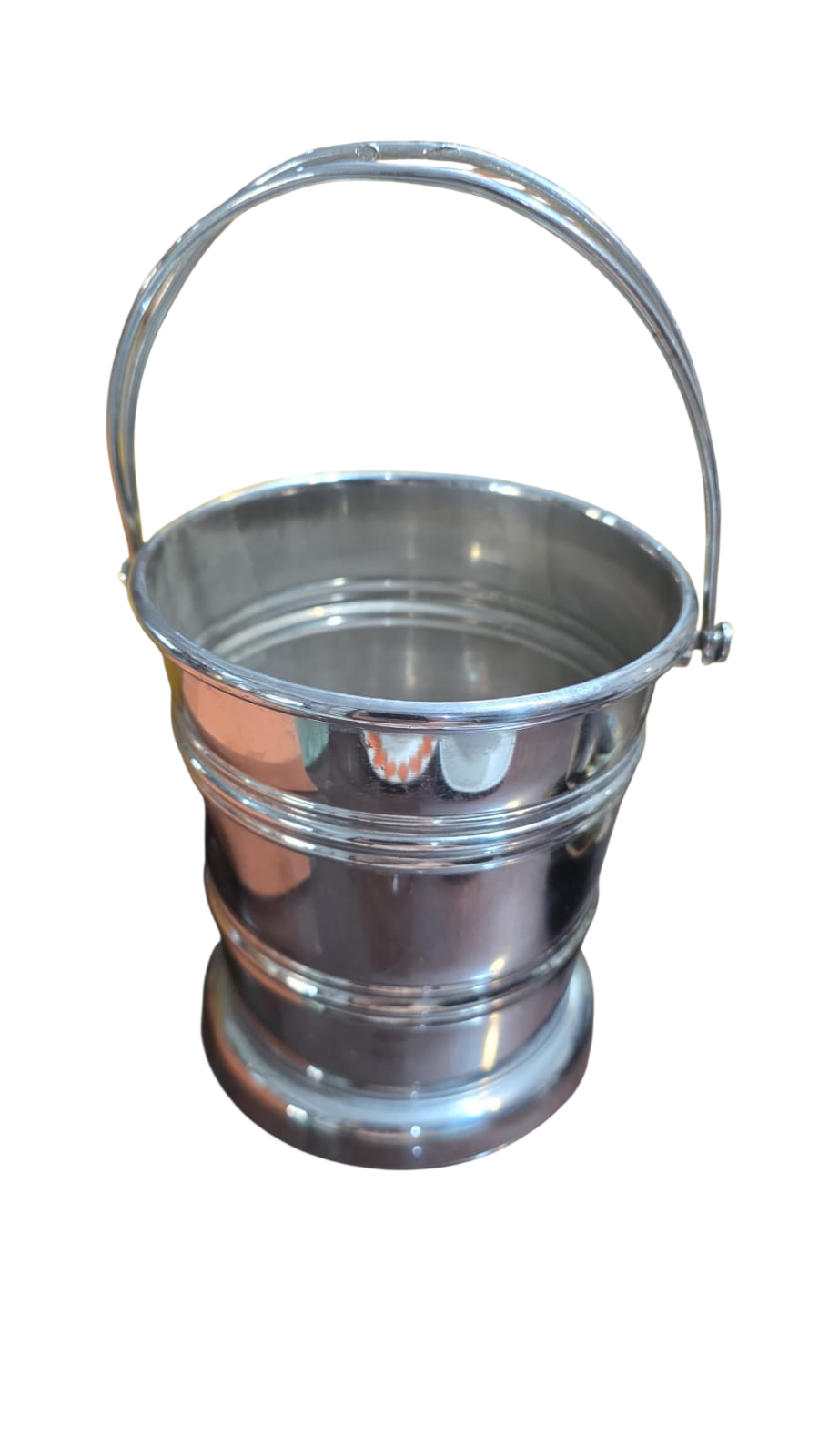 Antigo balde de gelo inox