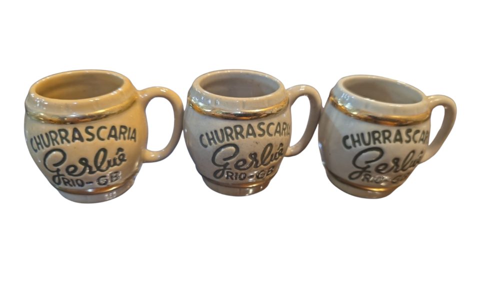 Trio de canequinhas antigas
