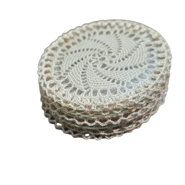 Conjunto de antigos porta copos