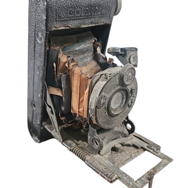 Antiga máquina fotográfica
