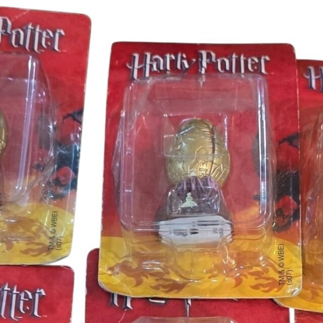 Itens Harry Potter lacrados