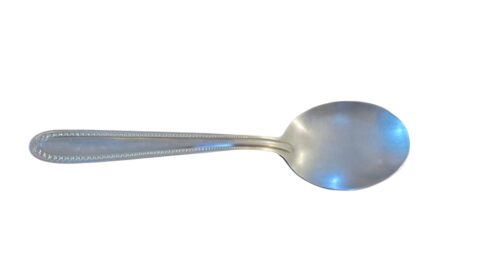Colher antiga de servir molhos Elmo inox