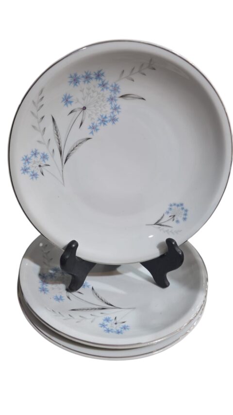 Pratos de sobremesa porcelana Real, arte vegetalista