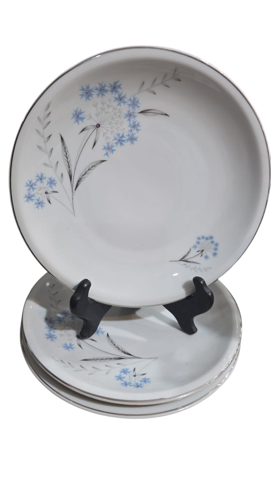Pratos de sobremesa porcelana Real, arte vegetalista