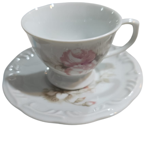Graciosas xícaras de café porcelana Schmidt, modelo premium (valor unitário)