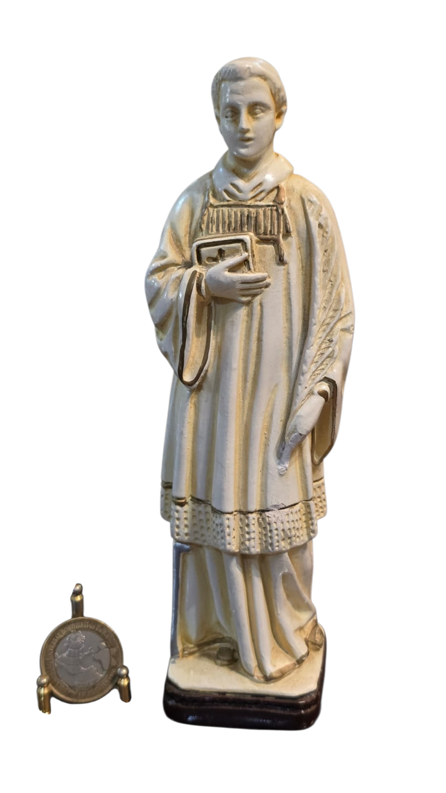 Arte sacra em gesso esmaltado