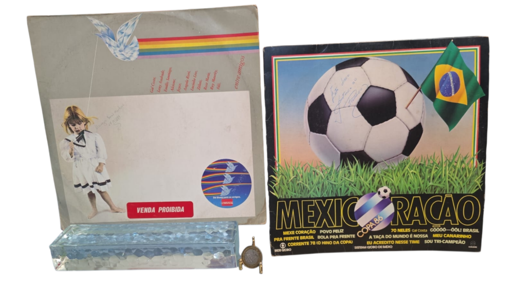 Par de discos antigos