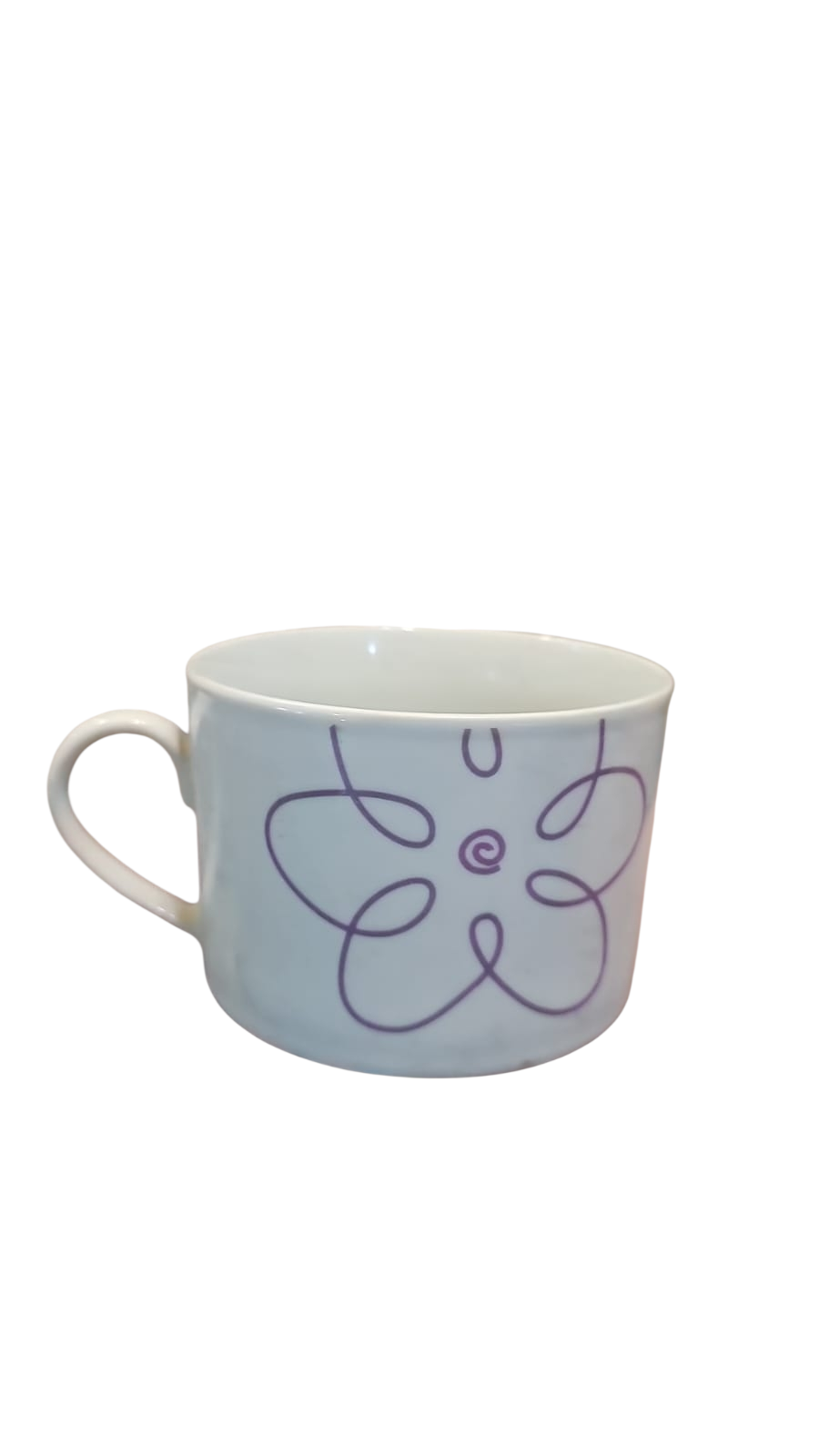 Xícara de chá de porcelana